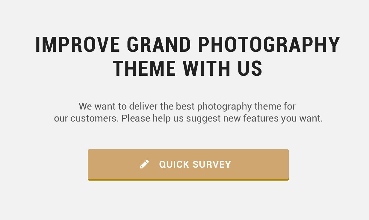 survey - Grand Photography WordPress