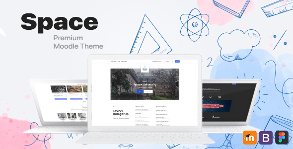 01 space moodle theme.  large preview - Infinity - Responsive Web App Kit