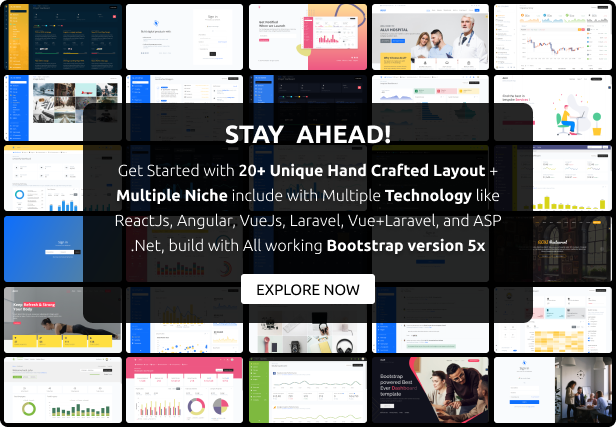1 stay ahead - Nexa - Bootstrap4 Material Design Premium Admin Dashboard