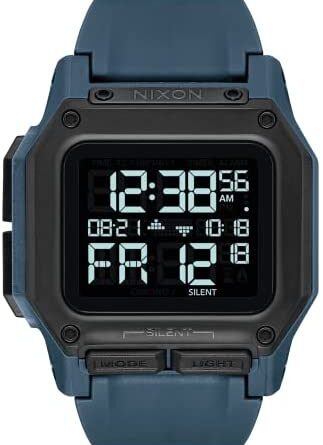1653359891 41uaoBbFqEL. AC  323x445 - NIXON Regulus A1180-100m Water Resistant Men's Digital Sport Watch (46mm Watch Face, 29mm-24mm Pu/Rubber/Silicone Band)