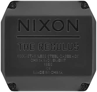 31lHq8U4LbL. AC  - NIXON Regulus A1180-100m Water Resistant Men's Digital Sport Watch (46mm Watch Face, 29mm-24mm Pu/Rubber/Silicone Band)