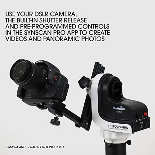 41Rwhjf3RAL. AC  - Sky-Watcher AZ-GTi with SkyMax 102 – Modular Go-To Alt-Az Tracking Mount for Time-lapse and Panoramas – Wifi Enabled App Controlled