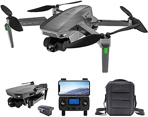 41nrf7NY6uL. AC  - AIROKA Beast SG907 MAX 4K Camera GPS Drone 5G WiFi with 3-Axis Gimbal ESC 25 Minutes Flight Profesional RC Quadcopter Drone (Portable Bag (SG907MAX 4K-1Battery-Bag))