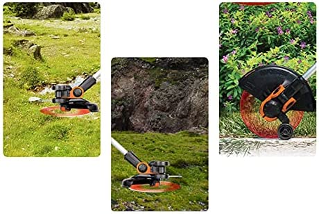 5167hgnztbS. AC  - LHMYGHFDP Small Lawn Mower Lithium Electric Lawn Mower Rechargeable Household Trimmer 20V with Battery and Charger Height Adjust,B,1 Battery
