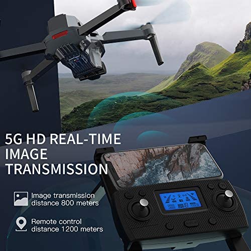51VbETCWckL. AC  - AIROKA Beast SG907 MAX 4K Camera GPS Drone 5G WiFi with 3-Axis Gimbal ESC 25 Minutes Flight Profesional RC Quadcopter Drone (Portable Bag (SG907MAX 4K-1Battery-Bag))