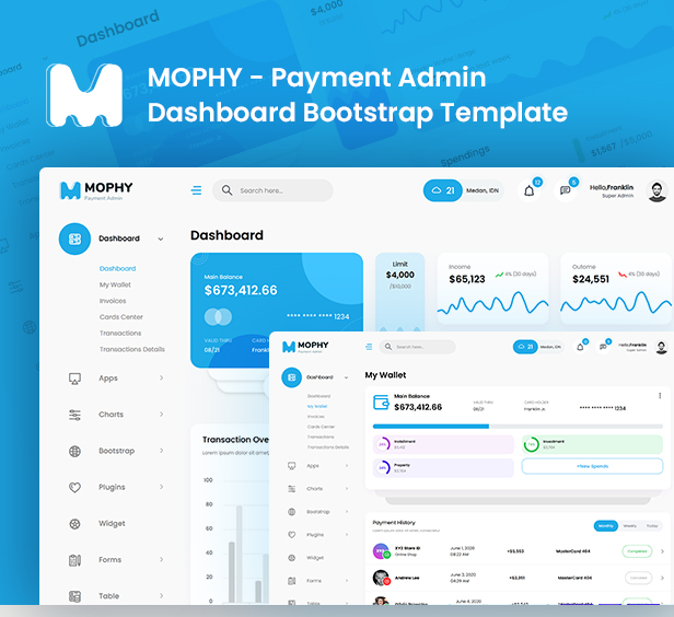 adv 1 - Mophy - Payment Admin Dashboard Bootstrap Template