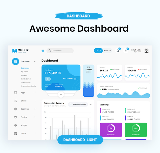 adv 2 - Mophy - Payment Admin Dashboard Bootstrap Template