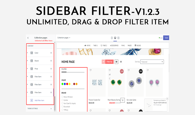 filter - Fastest - Shopify minimal theme, Mega menu, GTMetrix 90/100, Cross-sells - Increase conversion rate