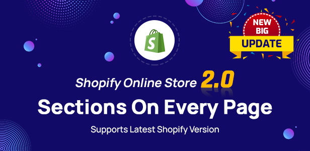 shopify 2.0 update - Lezada - Fully Customizable Multipurpose Shopify Theme