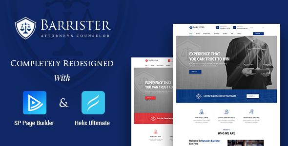 Barrister – Responsive Law Business Joomla Template