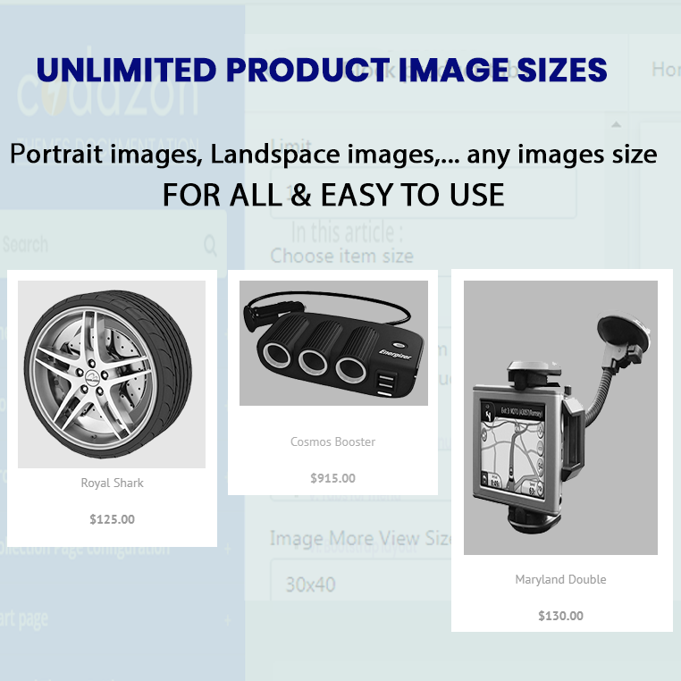 unlimited product image size - Fastest - Shopify minimal theme, Mega menu, GTMetrix 90/100, Cross-sells - Increase conversion rate