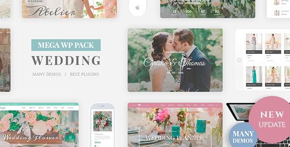 01 theme preview.  large preview - Wedding Industry