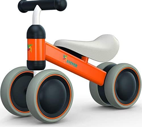 1654960798 41rfcfeuMdL. AC  500x445 - Baby Balance Bike - Baby Bicycle for 6-24 Months, Sturdy Balance Bike for 1 Year Old, Perfect as First Bike or Birthday Gift, Safe Riding Toys for 1 Year Old Boy Girl Ideal Baby Bike (Orange)
