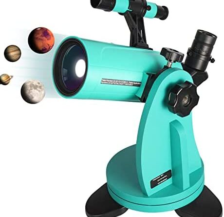 1655004036 41GZsNEJyaL. AC  460x445 - Sarblue Maksutov-Cassegrain Telescope 60 with Dobsonian Mount, 60mm Aperture 750mm Focal Length, with Finderscope and Phone Adapter, Tabletop Telescopes for Kids Adults Beginners Astronomy