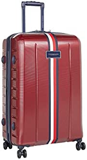 31an2S+k+2S. AC  - Tommy Hilfiger Riverdale Hardside Spinner Luggage, Red, Checked-Large 28-Inch