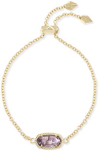 31gfU+TW5LL. AC  - Kendra Scott Elaina Adjustable Chain Bracelet for Women, Fashion Jewelry, Gold-Plated
