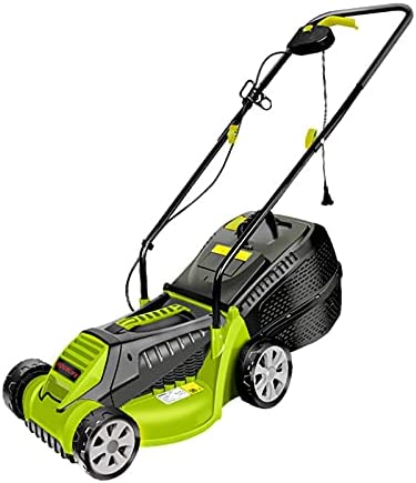 416Zqc39fS. AC  - LHMYGHFDP 1600W Hand Push Lawn Mower Electric Rotary Lawn Mower 30 Litre Grass Box Foldable Handles Multi-Function Lawn Mower Mowing The Lawn