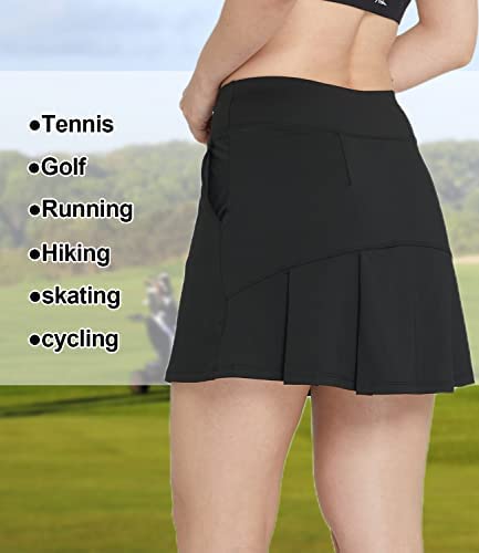 41ED9EiDAPL. AC  - Cityoung Women's Active Golf Skort with Pockets Athletic Running Tennis Workout Sports Skirt