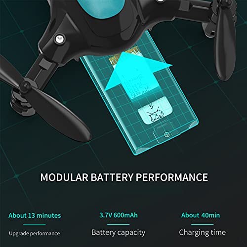 41aLJ+Q 58S. AC  - GoolRC Mini Drone with 480P Camera for Kids, CS02 WiFi FPV Drone, Foldable RC Quadcopter with 360° Flip, Track Flight, Altitude Hold, Headless Mode, One Key Take Off/Land