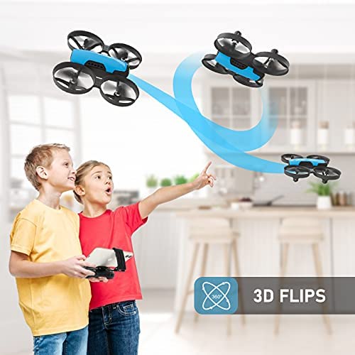 41gcEPsPGDL. AC  - Cheerwing U61S Mini Drones with Camera for Kids and Adults 720P HD 2.4Ghz Rc Quadcopter WiFi Fpv Drone with Altitude Hold,2 Batteries Blue
