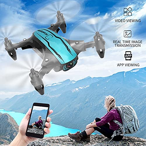 51NoYQK+YwS. AC  - GoolRC Mini Drone with 480P Camera for Kids, CS02 WiFi FPV Drone, Foldable RC Quadcopter with 360° Flip, Track Flight, Altitude Hold, Headless Mode, One Key Take Off/Land
