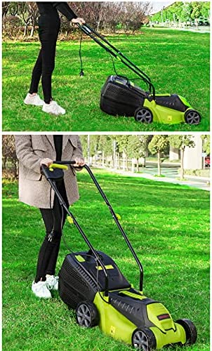 51mp5MUac S. AC  - LHMYGHFDP 1600W Hand Push Lawn Mower Electric Rotary Lawn Mower 30 Litre Grass Box Foldable Handles Multi-Function Lawn Mower Mowing The Lawn