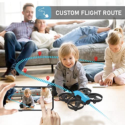 51tPG fpj5L. AC  - Cheerwing U61S Mini Drones with Camera for Kids and Adults 720P HD 2.4Ghz Rc Quadcopter WiFi Fpv Drone with Altitude Hold,2 Batteries Blue
