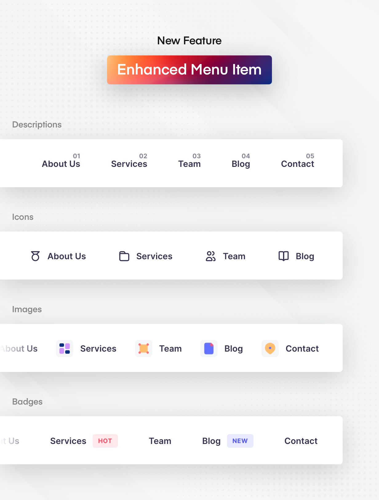 menu options - Brisk - Multi-Purpose Elementor WordPress Theme