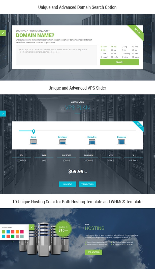 ordomain features1 - OrDomain | Responsive HTML5 WHMCS Hosting Template