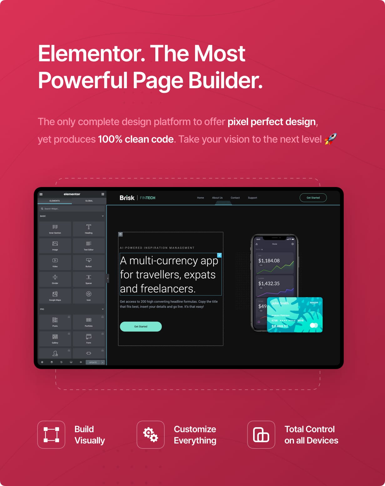 page builder - Brisk - Multi-Purpose Elementor WordPress Theme