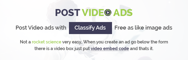 videoclassify - Classify - Classified Ads WordPress Theme