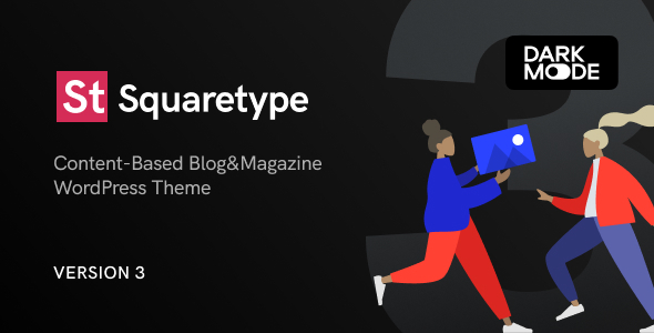 00 preview.  large preview - Squaretype - Modern Blog WordPress Theme