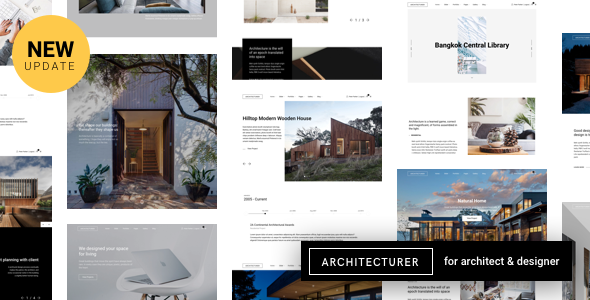 01 cover.  large preview - Architecturer WordPress for Interior Designer