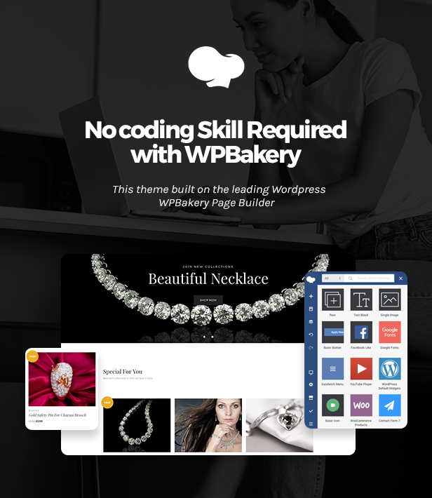 03 jewelrica builder - Jewelrica - eCommerce WordPress Theme