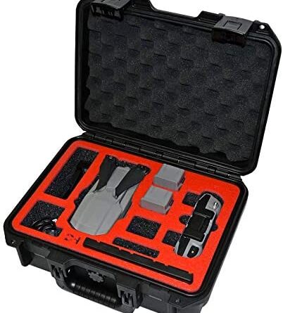 1657384050 51eDdwd4PtL. AC  402x445 - Drone Hangar Pelican Case for Mavic AIR 2 or 2s Drone with Fly More Kit. Also Holds Standard or Smart Controller