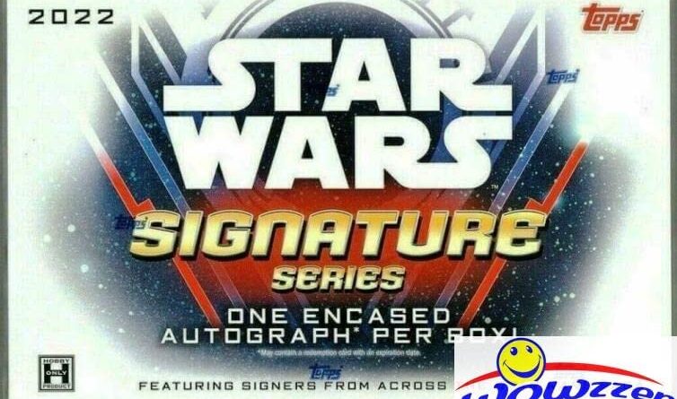 1658337589 51oGRjQ44dL. AC  754x445 - 2022 Topps Star Wars Signature Series Factory Sealed HOBBY Box with ENCASED AUTOGRAPH Look for Autos of Harrison Ford, Adam Driver, Ewan McGregor, Hayden Creistensen,Billy Dee Williams & More! WOWZZER