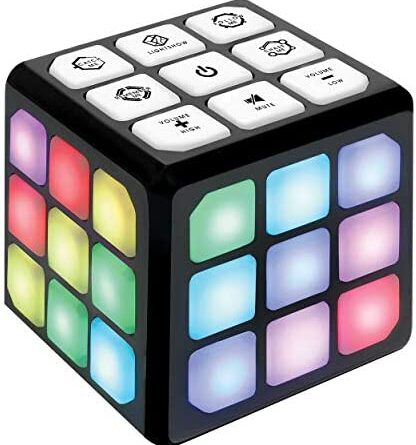 1658900485 41g4ukoiS8L. AC  416x445 - Winning Fingers Flashing Cube Electronic Memory & Brain Game | 4-in-1 Handheld Game for Kids | STEM Toy for Kids Boys and Girls | Fun Gift Toy for Kids Ages 6-12 Years Old