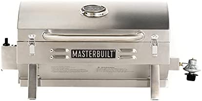 31Zqy8QkOZL. AC  - Masterbuilt MB20030819 Portable Propane Grill, Stainless Steel
