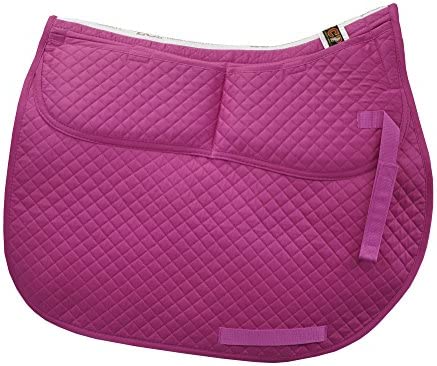 51Cl9gifUKL. AC  - ECP Equine Comfort Products All Purpose Correction Saddle Pad with Memory Foam Pockets