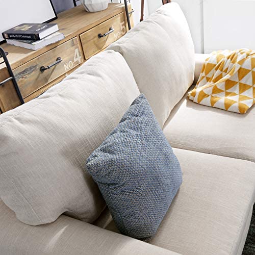 51EkxH9xz+L. AC  - LOKATSE HOME Upholstered Loveseat Sofa Comfortable Modern Couch Indoor Furniture for Living Room, Bedroom, Office, Beige