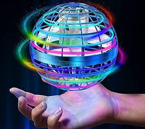 51L1TG69gL. AC  500x445 - AMERFIST Flying Ball Toys, Hover Orb, 2022 Magic Controller Mini Drone, Boomerang Spinner 360 Rotating Spinning UFO Safe for Kids Adults (Blue)
