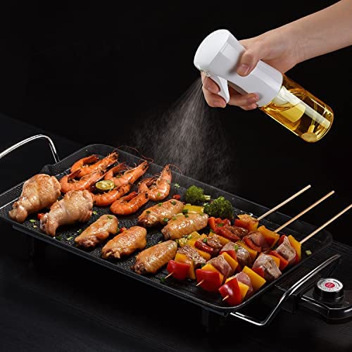 51NiX60rDPL. AC  - Oil Sprayer for Cooking, Olive Oil Sprayer Mister, Olive Oil Spray Bottle, kitchen Gadgets Accessories for Air Fryer,Canola Oil Spritzer, Widely used for Salad Making,Baking Frying, BBQ