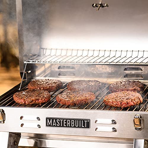 51Qgsw 1MaL. AC  - Masterbuilt MB20030819 Portable Propane Grill, Stainless Steel
