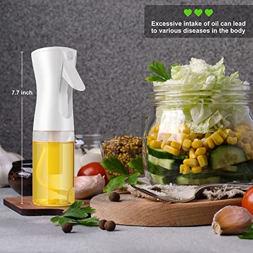 51SQSHlu7AL. AC  - Oil Sprayer for Cooking, Olive Oil Sprayer Mister, Olive Oil Spray Bottle, kitchen Gadgets Accessories for Air Fryer,Canola Oil Spritzer, Widely used for Salad Making,Baking Frying, BBQ
