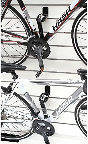 51TDE0P50bL. AC  - Venzo Bike Bicycle Cycling Pedal Wall Mount Indoor Storage Hanger Stand - Hook Rack Holder - Great for Garage and Shed