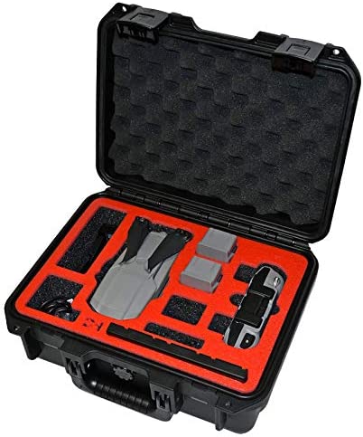 51eDdwd4PtL. AC  - Drone Hangar Pelican Case for Mavic AIR 2 or 2s Drone with Fly More Kit. Also Holds Standard or Smart Controller