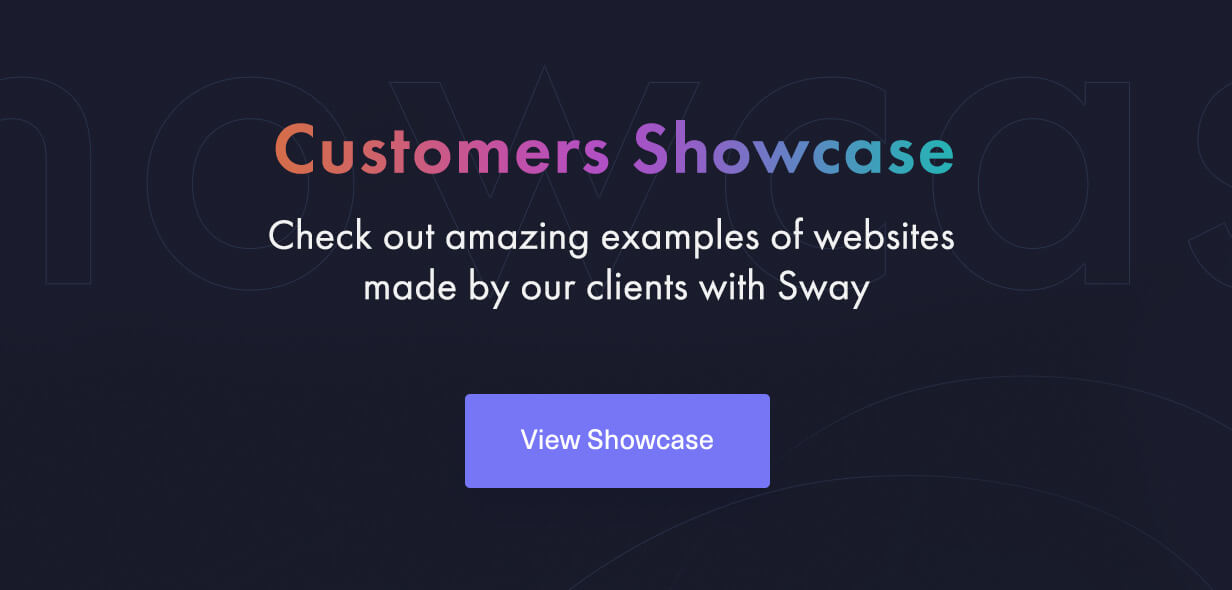 Customers Showcase - Sway - Multi-Purpose WordPress Theme