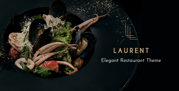 Laurent.  large preview - Laurent - Elegant Restaurant Theme