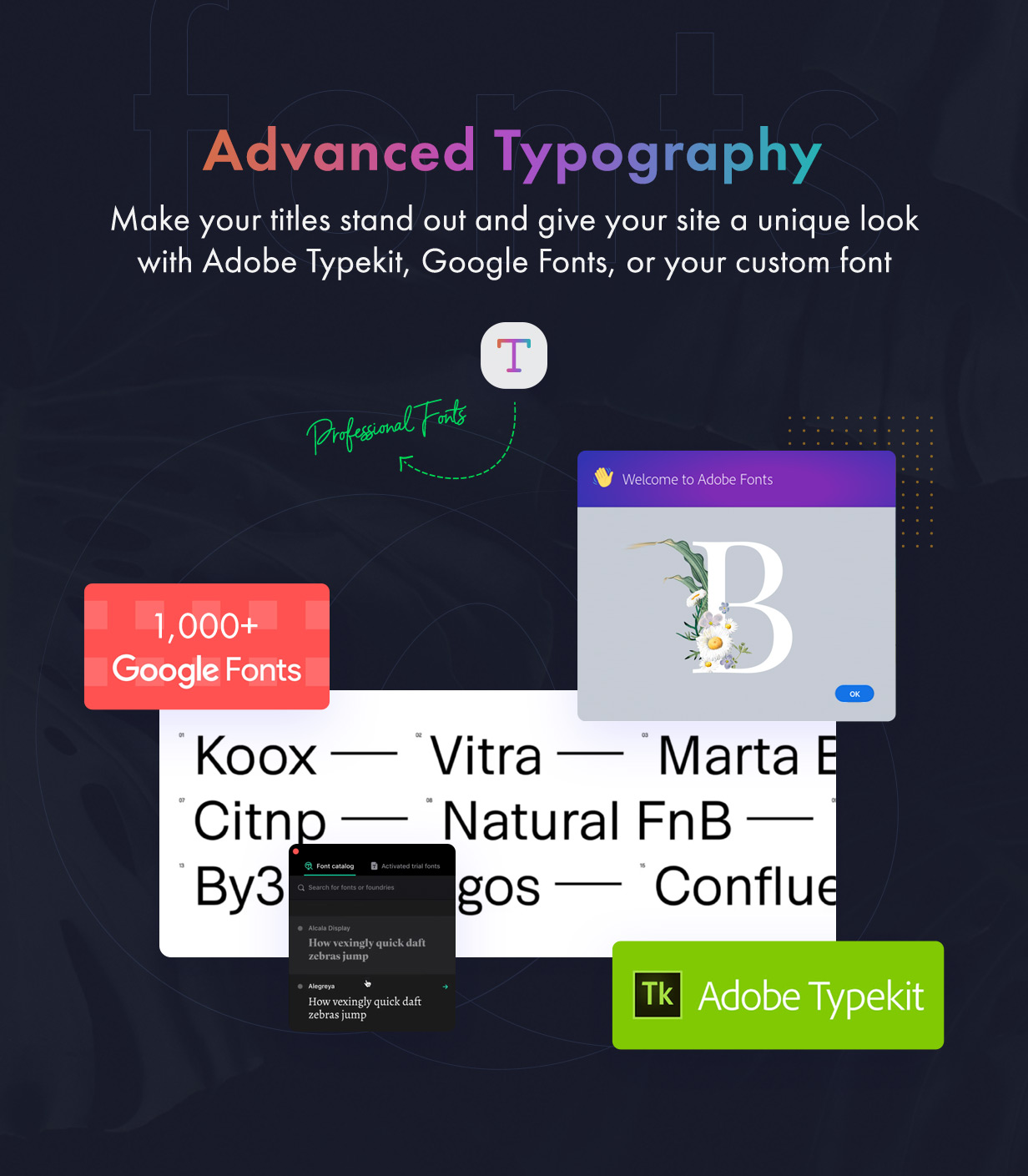 Typography - Sway - Multi-Purpose WordPress Theme