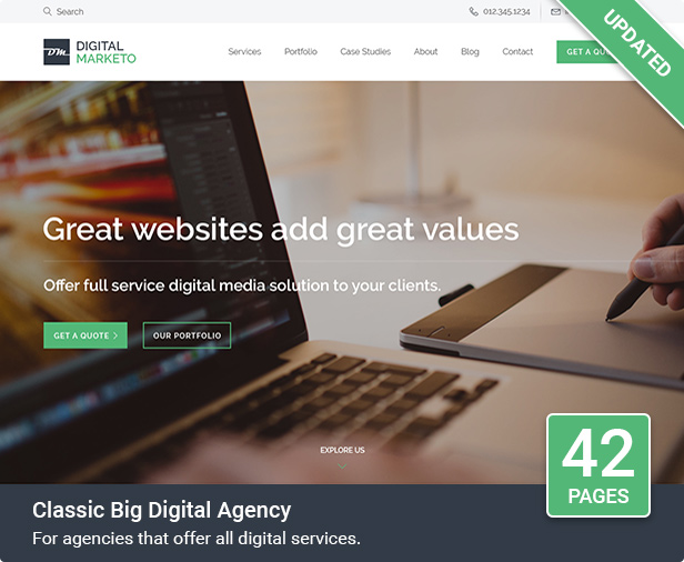 Cynic - Digital Agency Template - 11